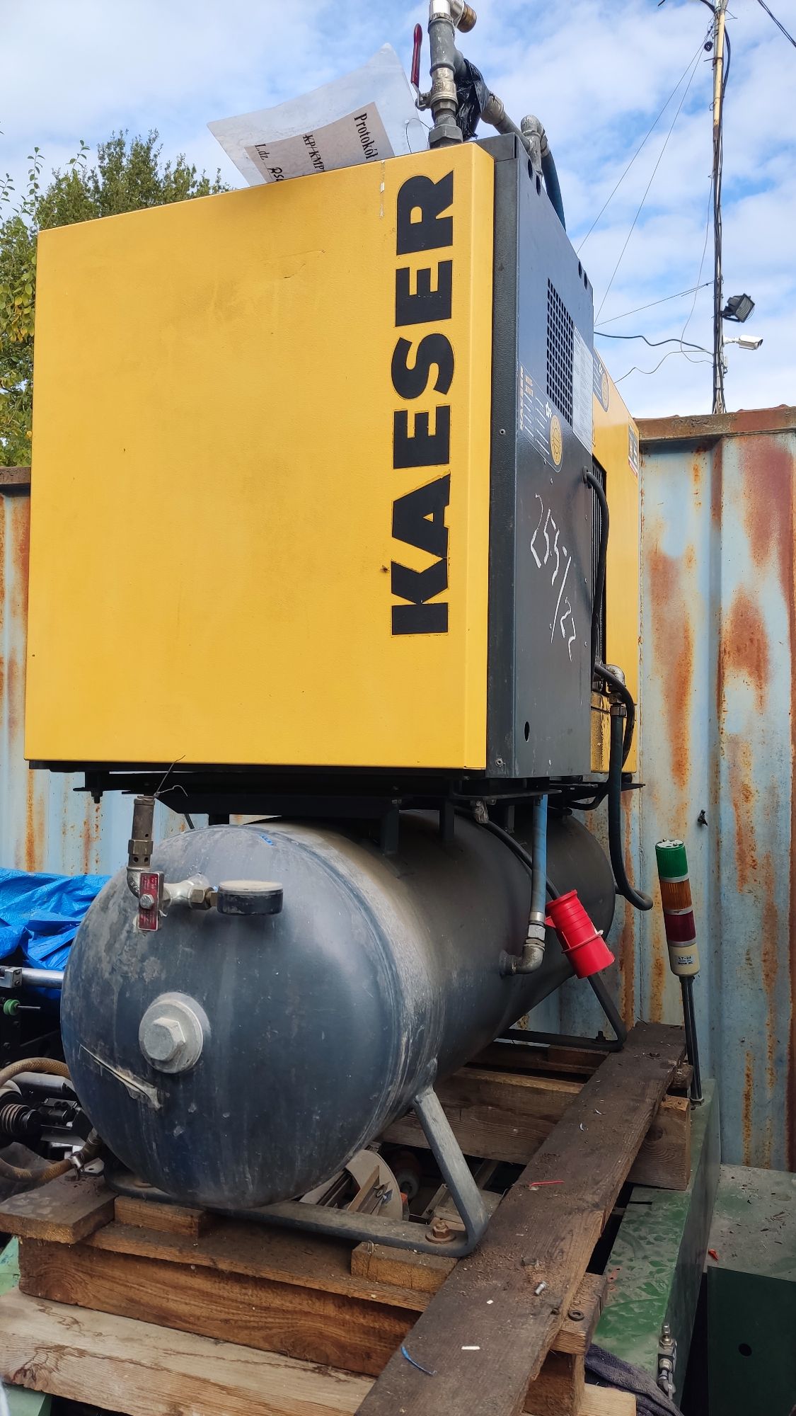 Kompresor śrubowy KAESER SX6 - zdjęcie 3