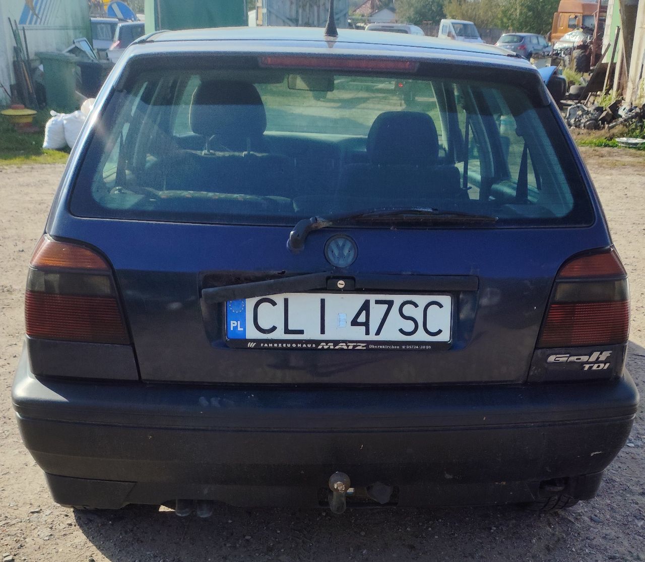 tył pojazdu