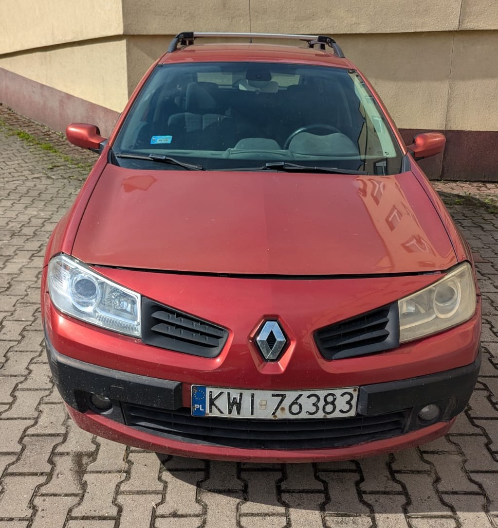 Przód samochodu Renault Megane