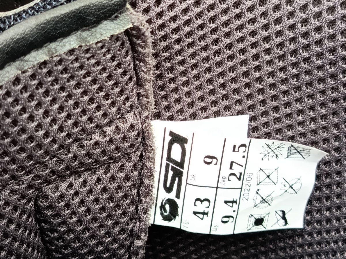 Buty motocyklowe Spidi Vertigo 2 Black - zdjęcie 5