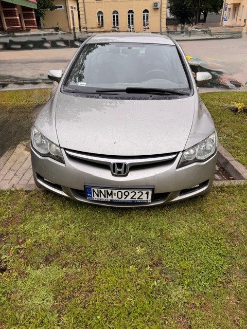 Przód Hondy CIVIC