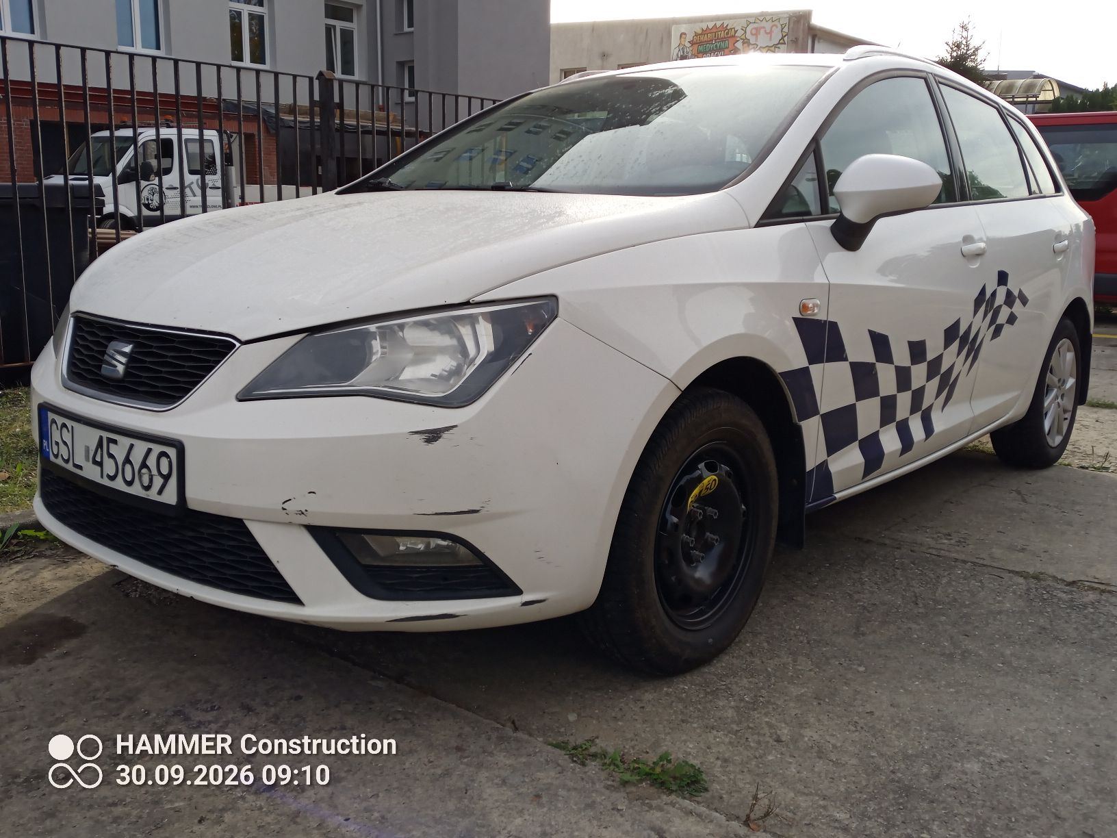 Seat Ibiza - lewa strona
