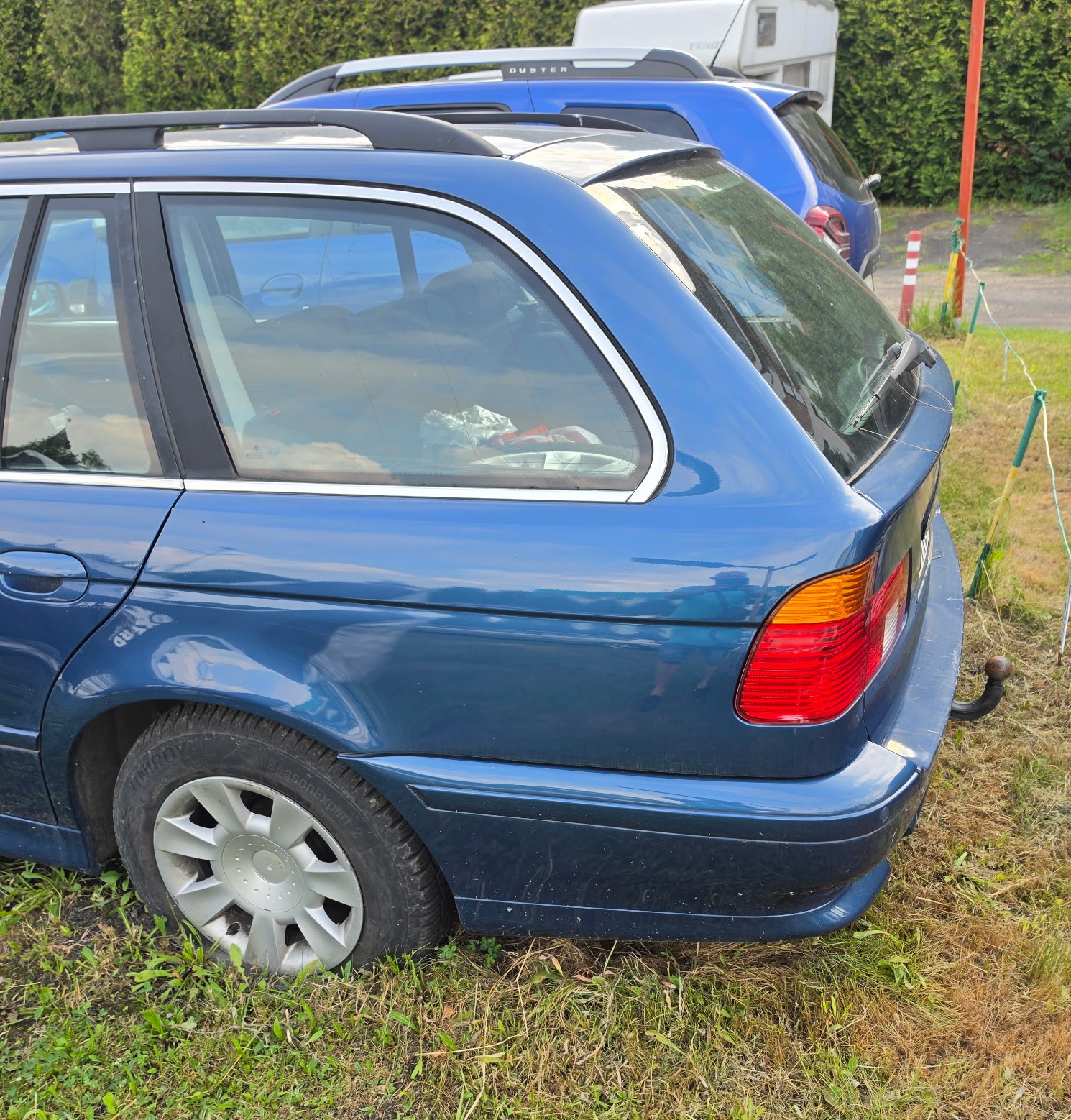 BMW 525D - lewy tył pojazdu