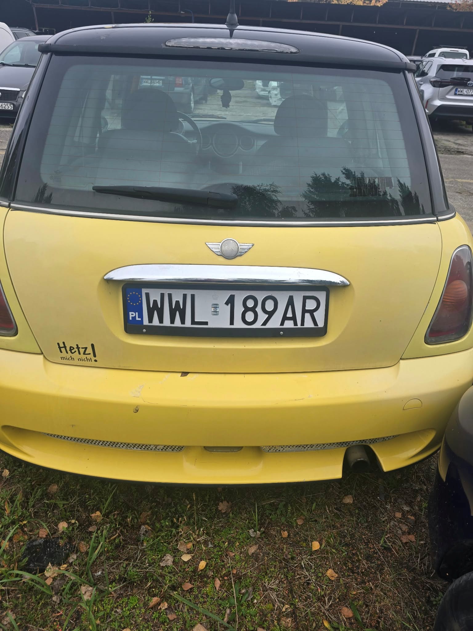 Tył pojazdu