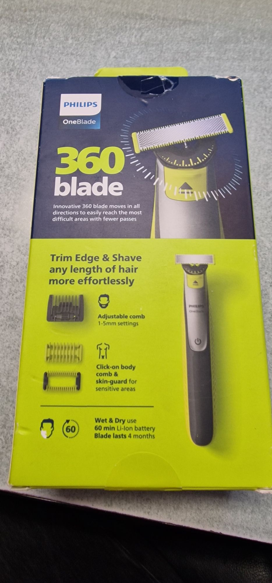 Golarka Philips OneBlade 360 Face + Body - widok 2