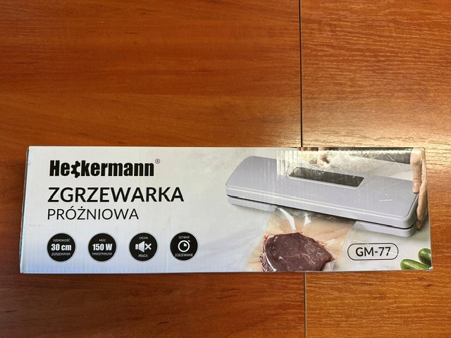 Pudełko zgrzewarki próżniowej Heckermann.