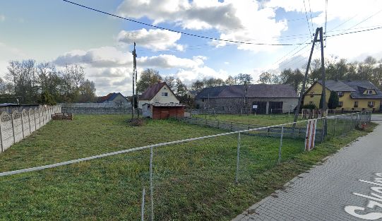 Zdjęcie działki nr 150/7. Ujęcie od strony ul. Mostowej.