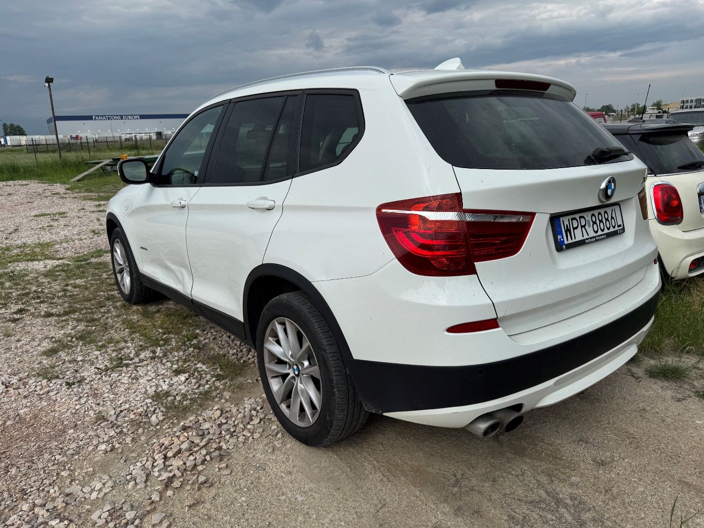 Pojazd BMW X3 tył