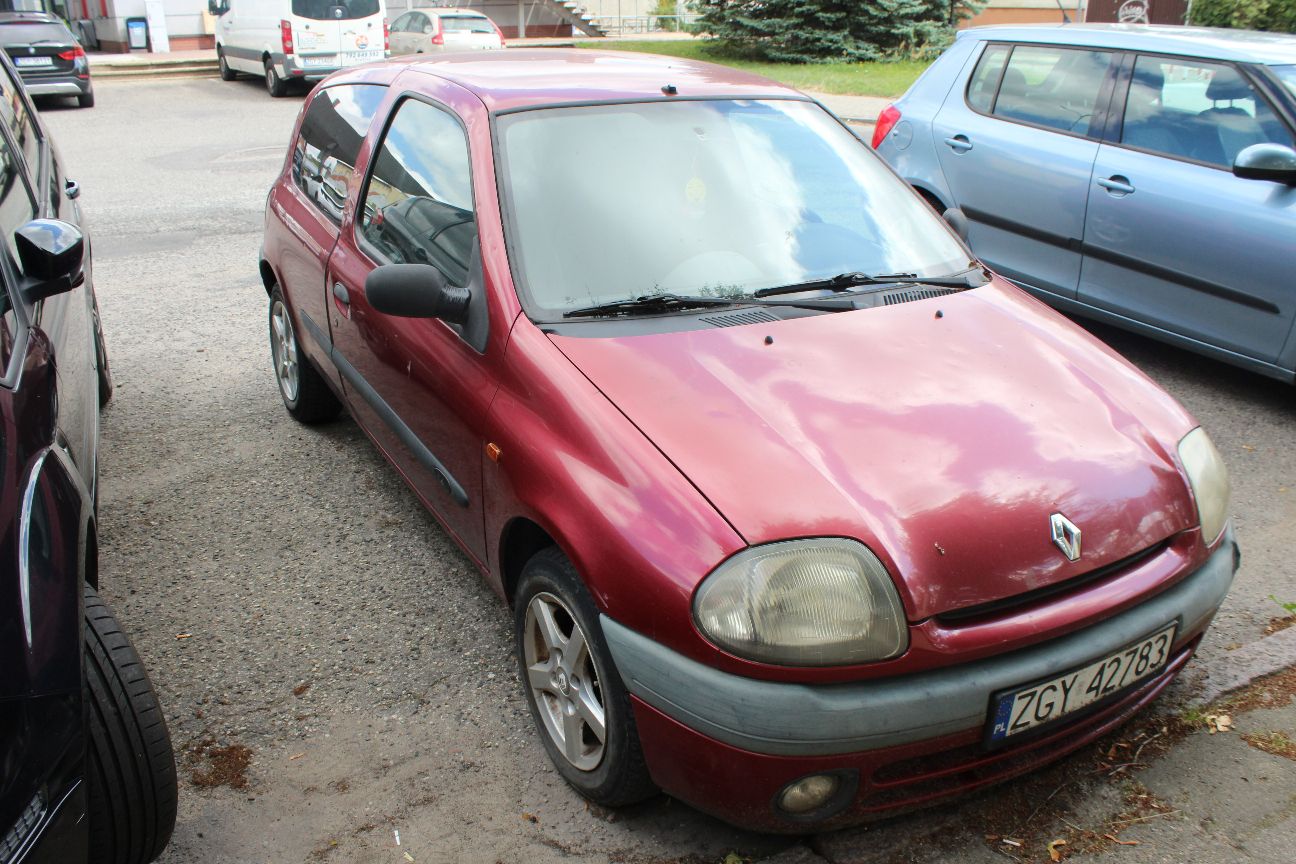 widoczne wgniecenia ma karoserii prawdopodobnie od kamieni lub gradobicia